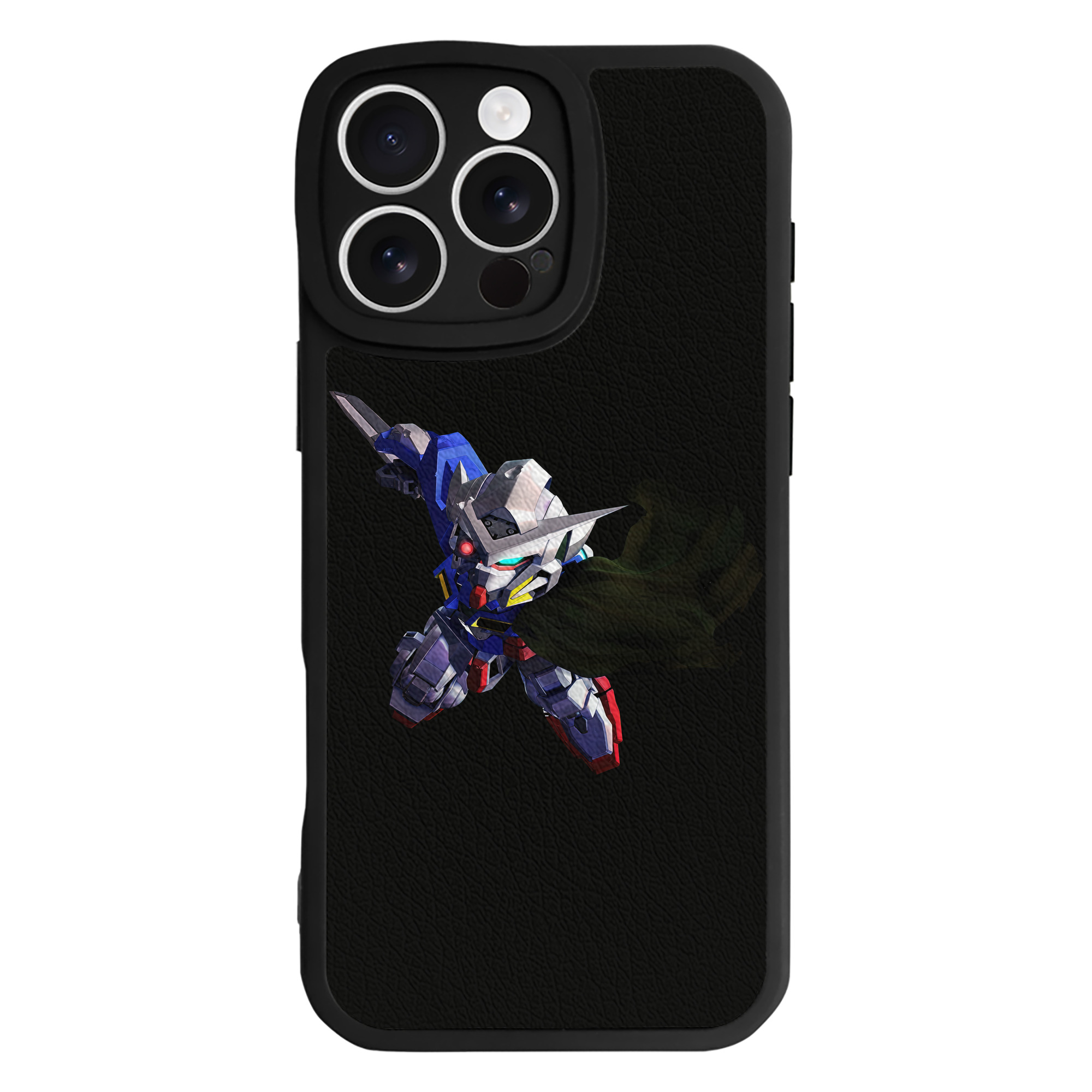 （画像用） 機動戦士ガンダム Mobile Suit Gundam 【iPhone 16シリーズ対応】シリコンスマホケース（レザー調） 材質：シリコン